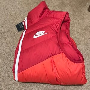 men's nike sportswear windrunner down-fill full zip up puffer vest